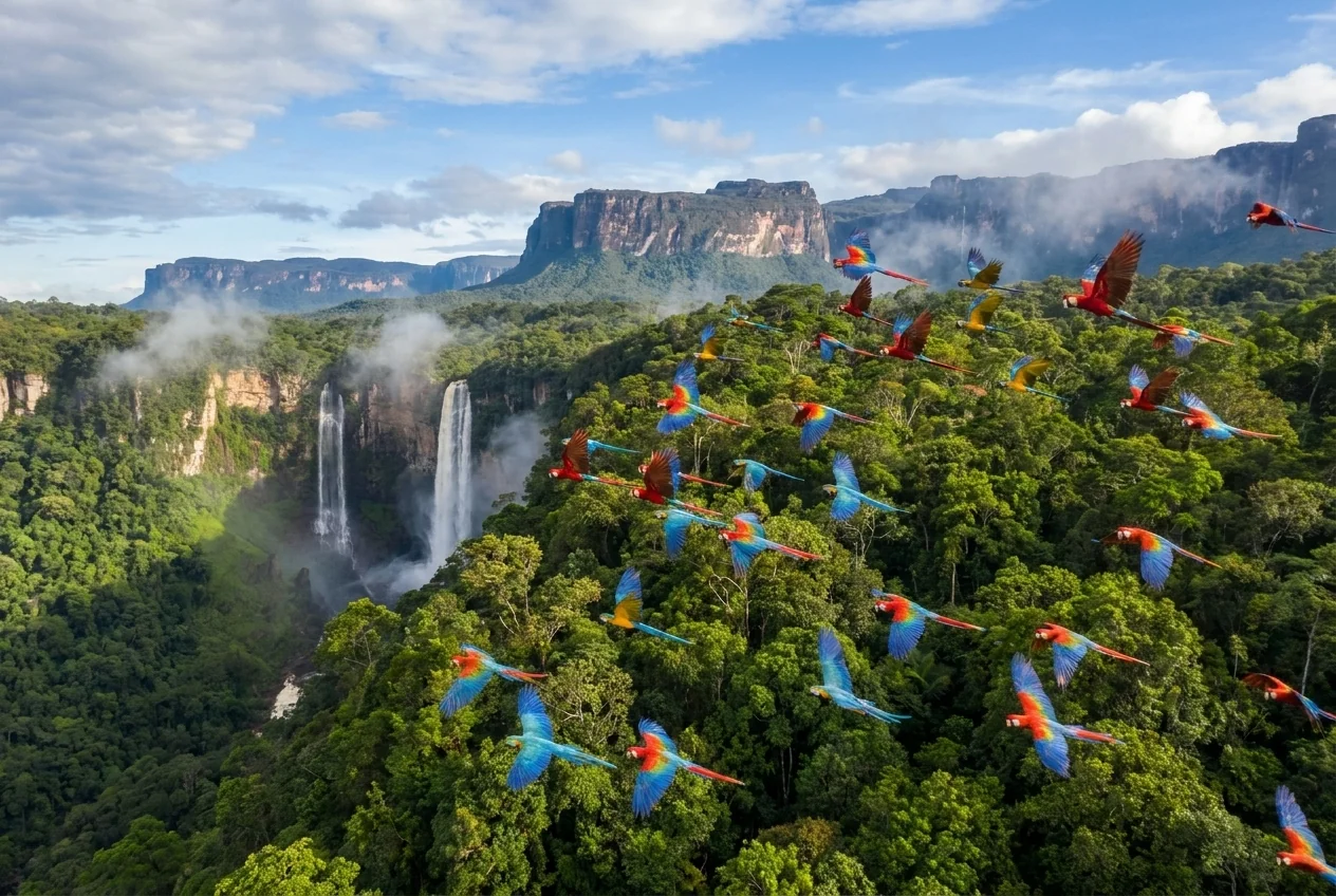 Birdwatching in Venezuela: A Complete Guide to Canaima and Beyond